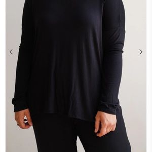 Carly Jeans Los Angeles everyday Luke top- black-like new